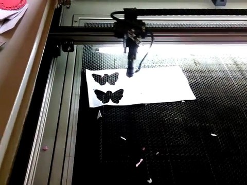 High speed laser cutting machine, high speed laser cutting leather, paper,cloth.