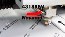 Protect your thin sheets of stainless steel or aluminum with NOVACEL during LASER Fiber cutting!