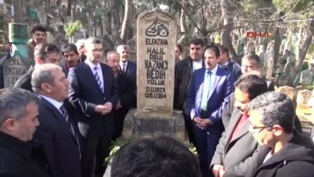 Şanlıurfa Kazancı Bedih Mezarı Başında Anıldı