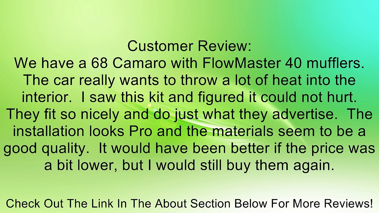 Flowmaster 51017 Heat Shield Kit For Super 50 Series/Performance Muffler Review