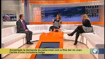 TV3 - Els Matins - Acceptada la demanda de paternitat com a filla del rei d'una ciutadana belga