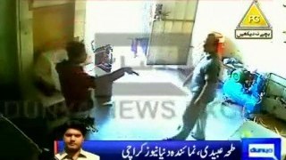CCTV footage of Factory Supervisor killing in New Karachi