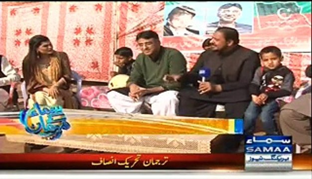 Samaa Kay Mehmaan (Asad Umar Special Interivew) - 19th January 2015