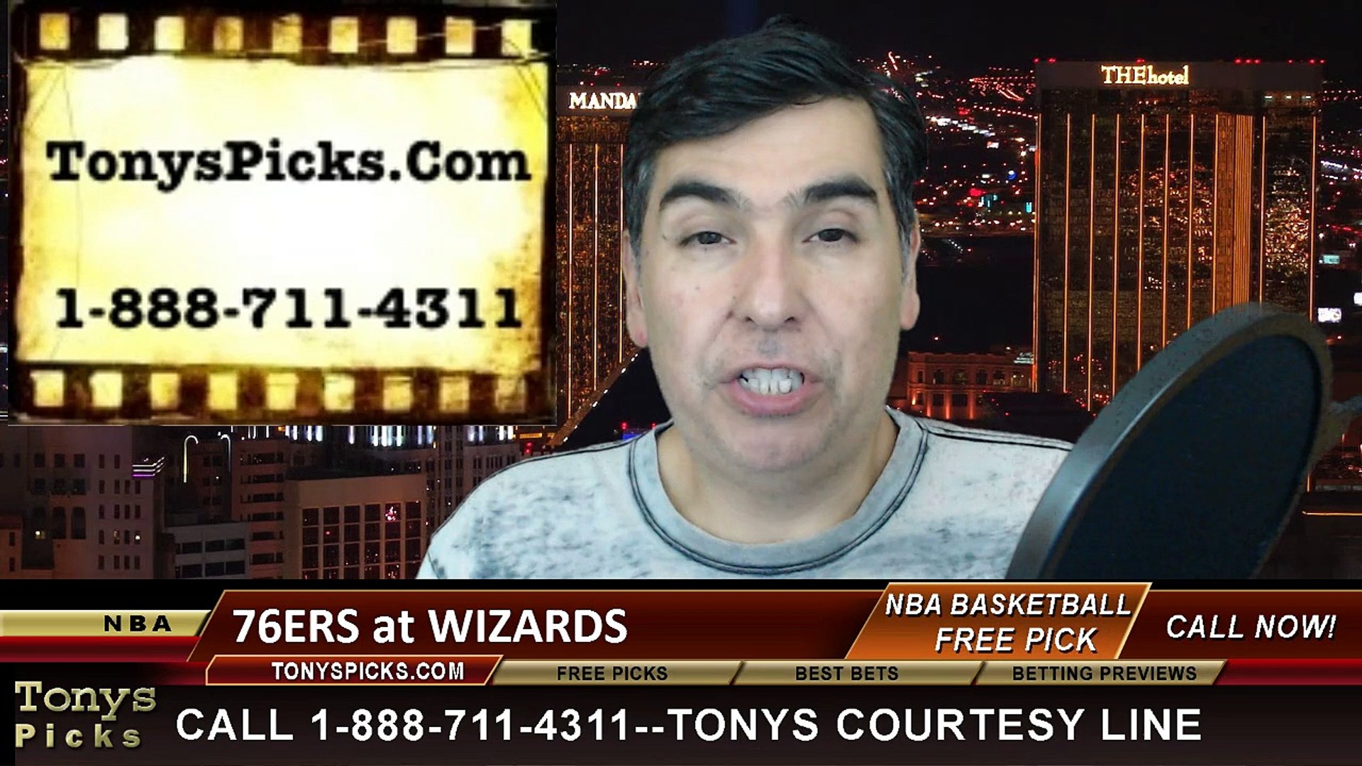 Washington Wizards vs. Philadelphia 76ers Free Pick Prediction NBA Pro Basketball Odds Preview 1-19-