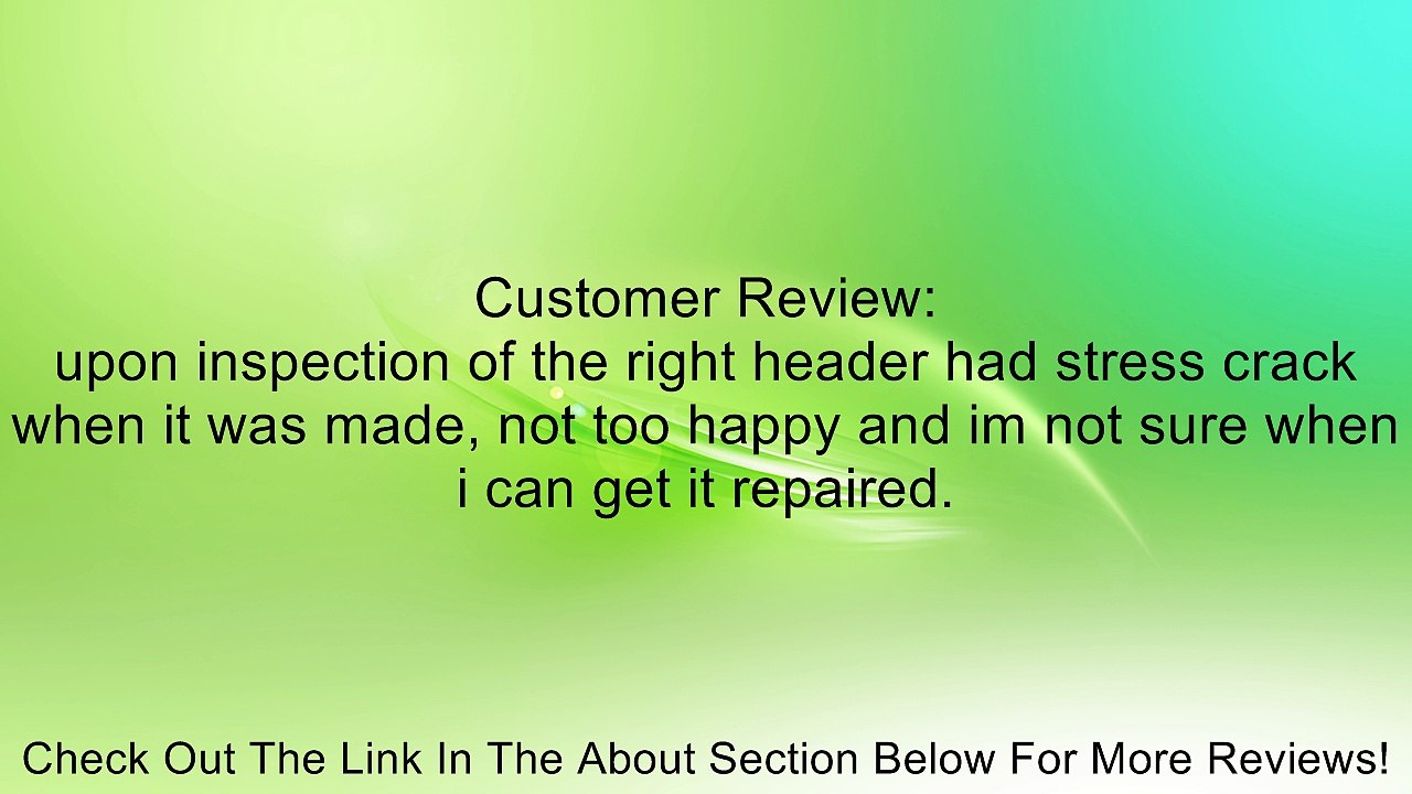 Hedman 68470 Shortie Sb. Camaro 84-91 Review