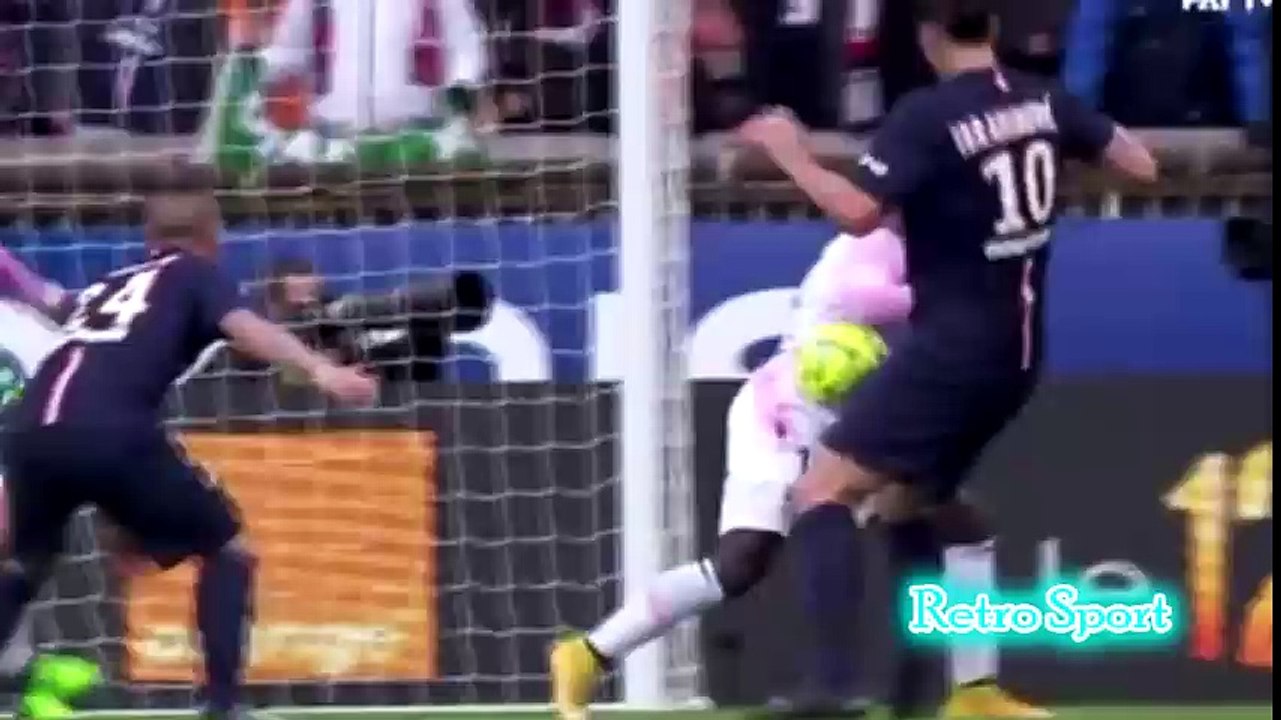 Paris Saint Germain vs Evian 4 - 2 All Goals Full Match Highlights Ligue 1 2014 - 2015