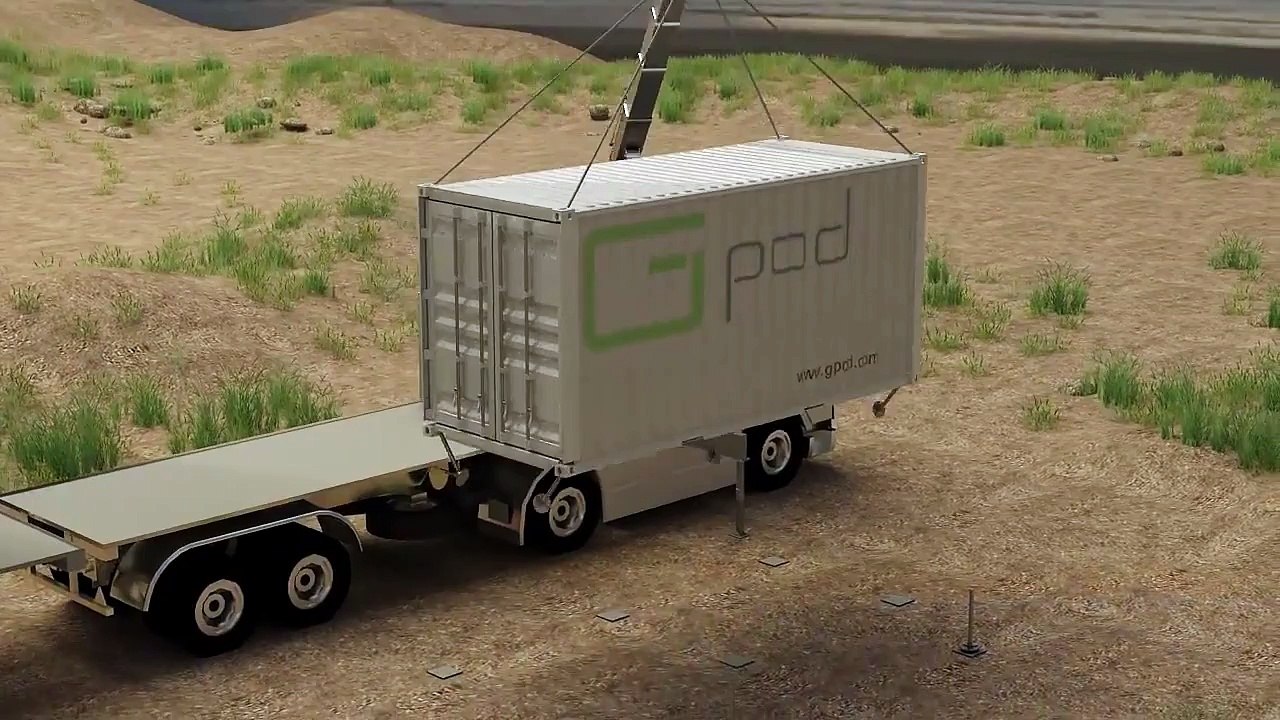 G-Pod shipping container