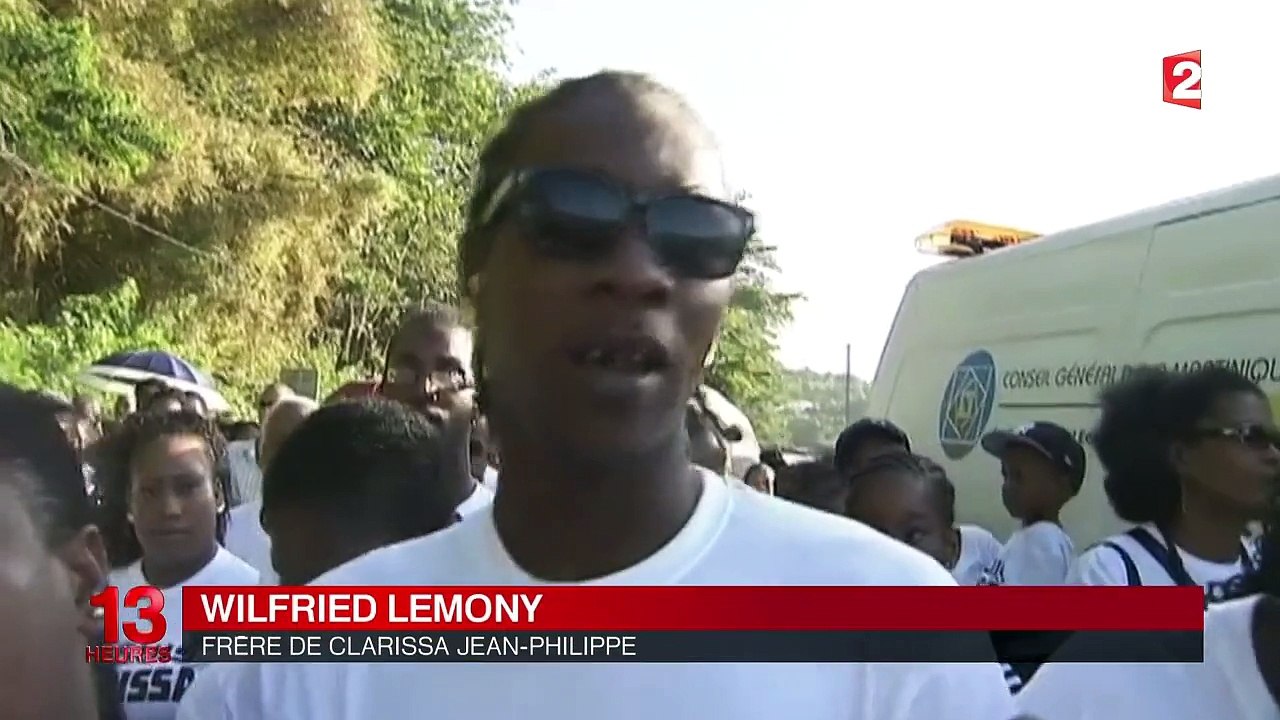 Hommage en Martinique pour Clarissa Jean-Philippe