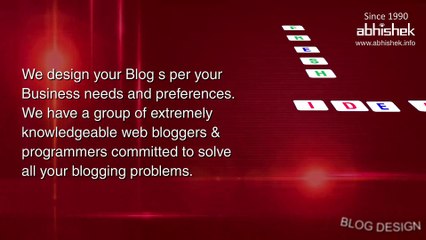 Top Wordpress Blog Design Company in India