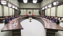 اردوغان با اعضای کابینه دولت تشکیل جلسه داد