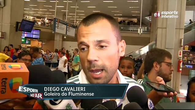 Diego Cavalieri sobre Conca: Vai fazer muita falta.