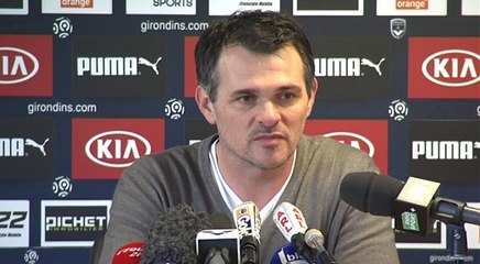 Willy Sagnol - Point Presse - PSG vs Bordeaux