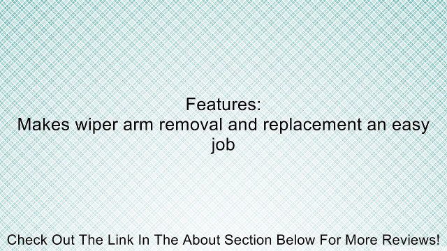 Lisle 65750 Windshield Tool Review