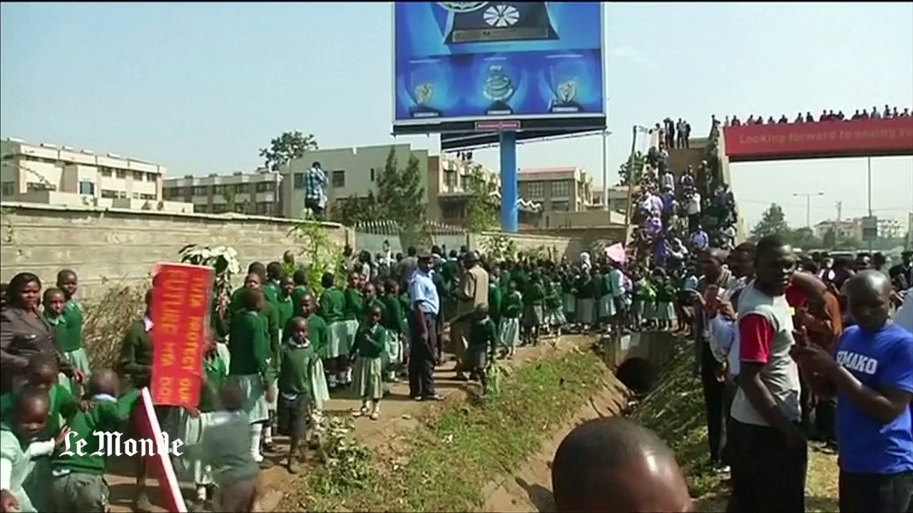 Kenya : des écoliers dispersés par des tirs de gaz lacrymogènes