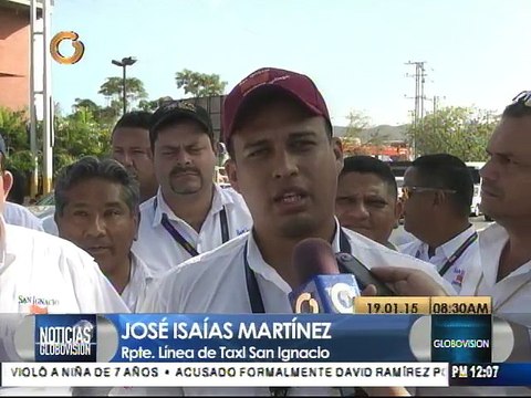 Taxistas de Anzoátegui protestaron por el asesinato de compañero