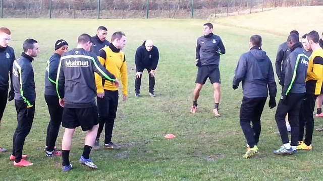 Quevilly se prépare pour la Coupe de France à Neufchatel