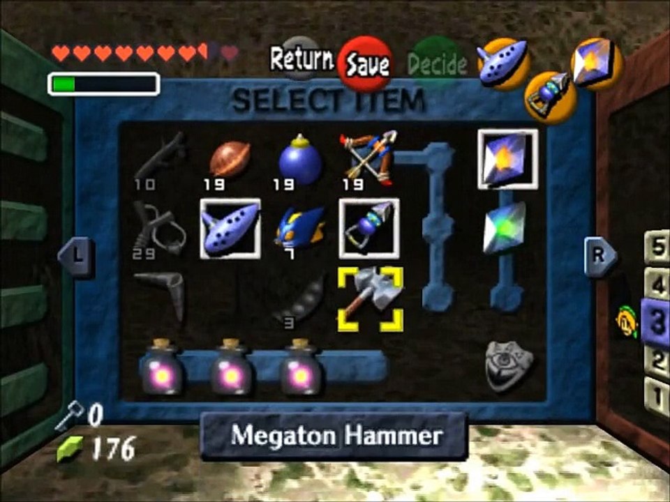 Legend of Zelda Ocarina of Time Master Quest - Part 21 - Hour of Fire Temple - Part 2