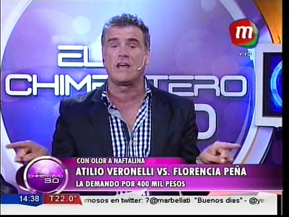Informe: la eterna pelea de Florencia Peña y Atilio Veronelli