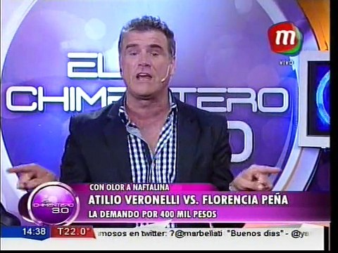 Informe: la eterna pelea de Florencia Peña y Atilio Veronelli