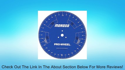 Moroso 62191 18" Degree Wheel Review