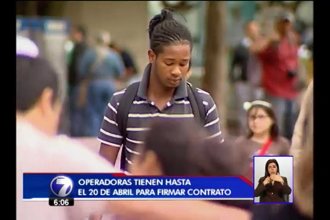 Operadoras deben aprobar contrato de portabilidad numérica antes del 20 de abril