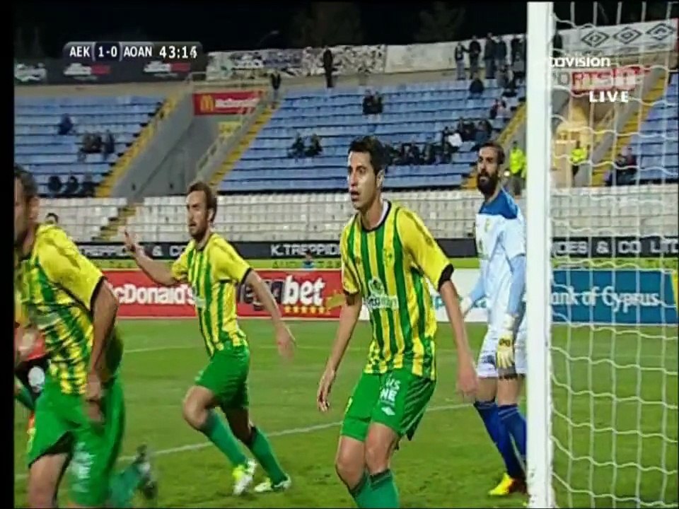Το ακυρωθέν γκολ της Αγίας Νάπας και η αποβολή του Κοσμά