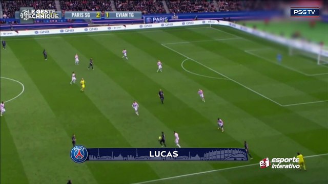 Neymar e Lucas deram show de dribles neste final de semana. Qual foi o mais bonito?