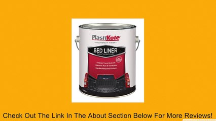 PlastiKote 265G Black Truck Bed Liner - 1 Gallon Review