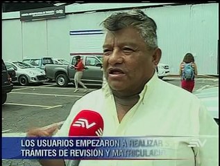 Cambio de propietario, principal trámite en primer día de matriculación en Quito