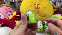 Kinder Surprise Eggs  Angry Birds Surprise Eggs Bad Piggies Kinder Surprise Eggs