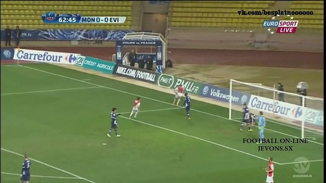 Monaco 2 - 0 Evian TG All Goals and Full Highlights 21/01/2015 - Evian Coupe de France