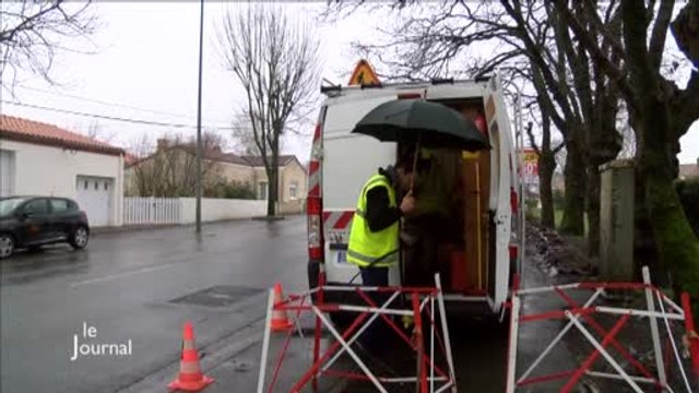 Internet : Les travaux pour la fibre optique (Vendée)
