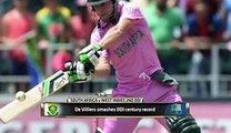 AB De Villiers Batting - South Africa vs West Indies 2015 - 3rd ODI Match Highlights