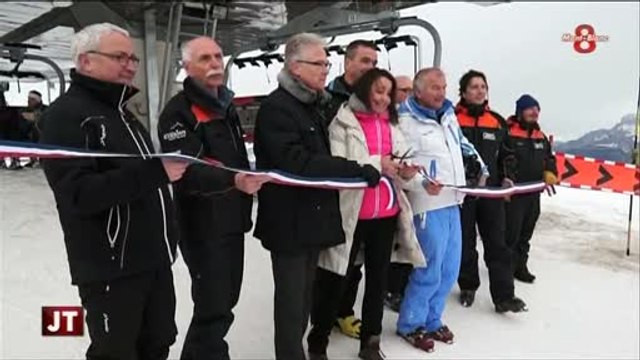 St-Gervais : Inauguration du télésiège et de la Folie douce