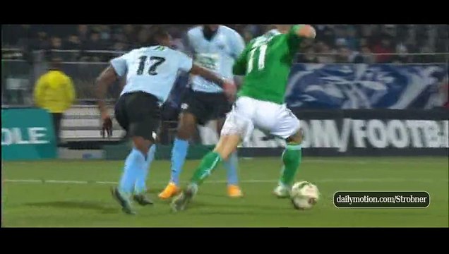 Tours 1-2 St. Etienne - 21-01-2015 Goal van Wolfswinkel - (Coupe de France)
