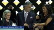 Opera star Andrea Bocelli is honoured at World Economic Forum in Davos