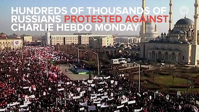 Hundreds Of Thousands Of Russians Are Protesting Charlie Hebdo