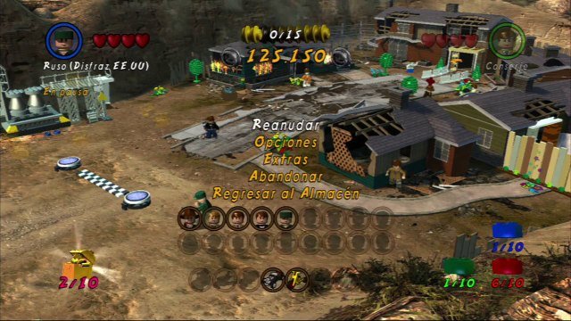 Lego Indiana Jones 2: The Adventure Continues. PS3. Gameplay 4. 1080p HD.