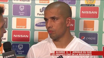 ALG 3-1 AFS : Feghouli, "On veut rendre heureux les Algériens"