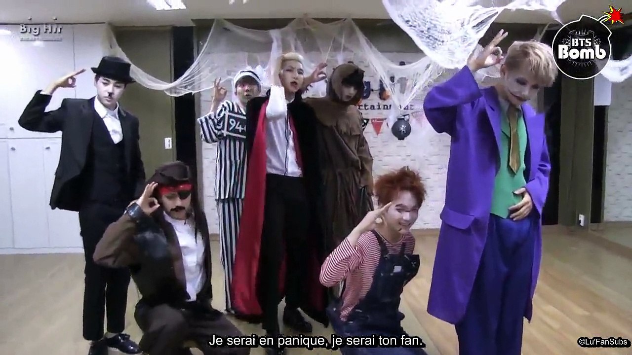 (VOSTFR) BTS - War of hormone (Dance Practice Ver Halloween)