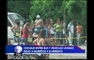 Dos adultos y bebé mueren en accidente de tránsito cerca de Cahuita, Limón
