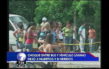 Dos adultos y bebé mueren en accidente de tránsito cerca de Cahuita, Limón