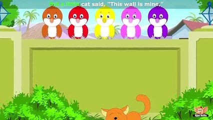 Five Colorful Birds - Nursery Rhyme with Karaoke.mp4