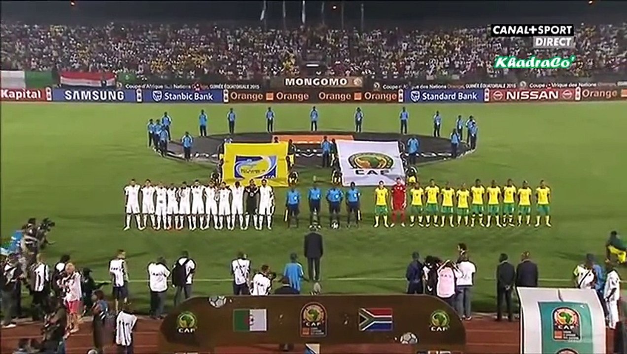 Algérie 3-1 Afrique du Sud (CAN 2015 Guinée Equatoriale)