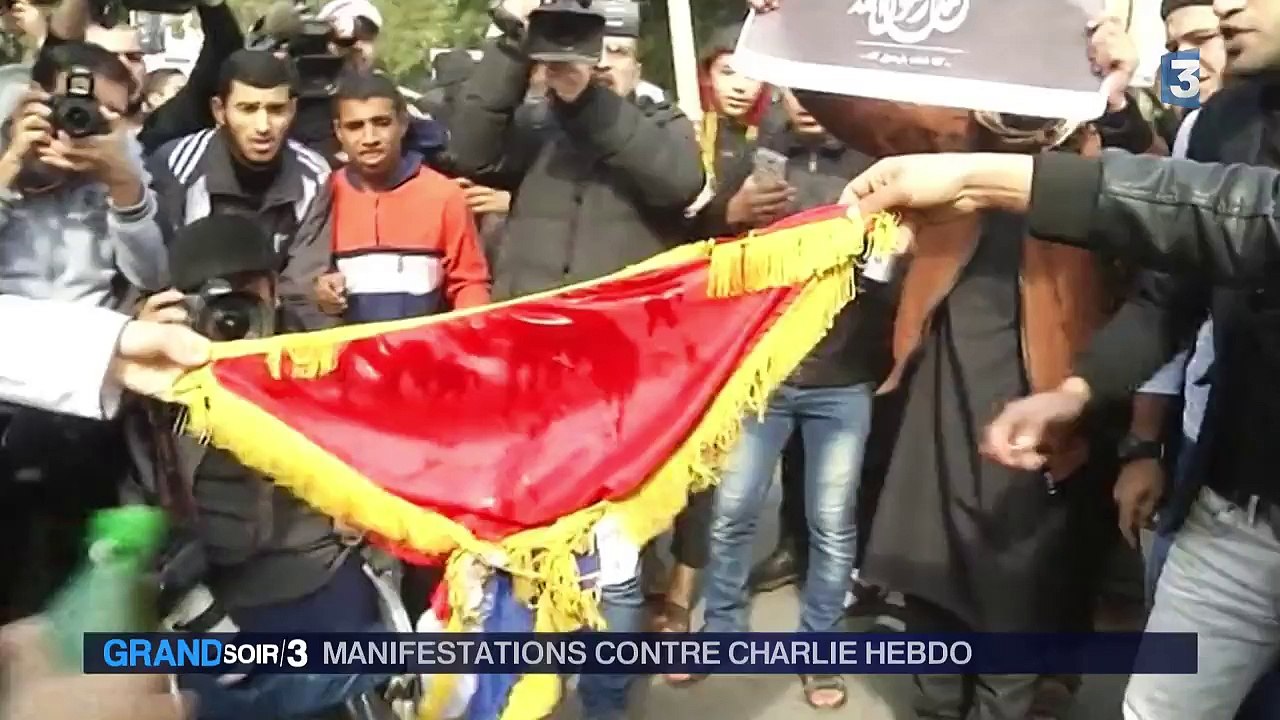 Manifestations contre Charlie Hebdo
