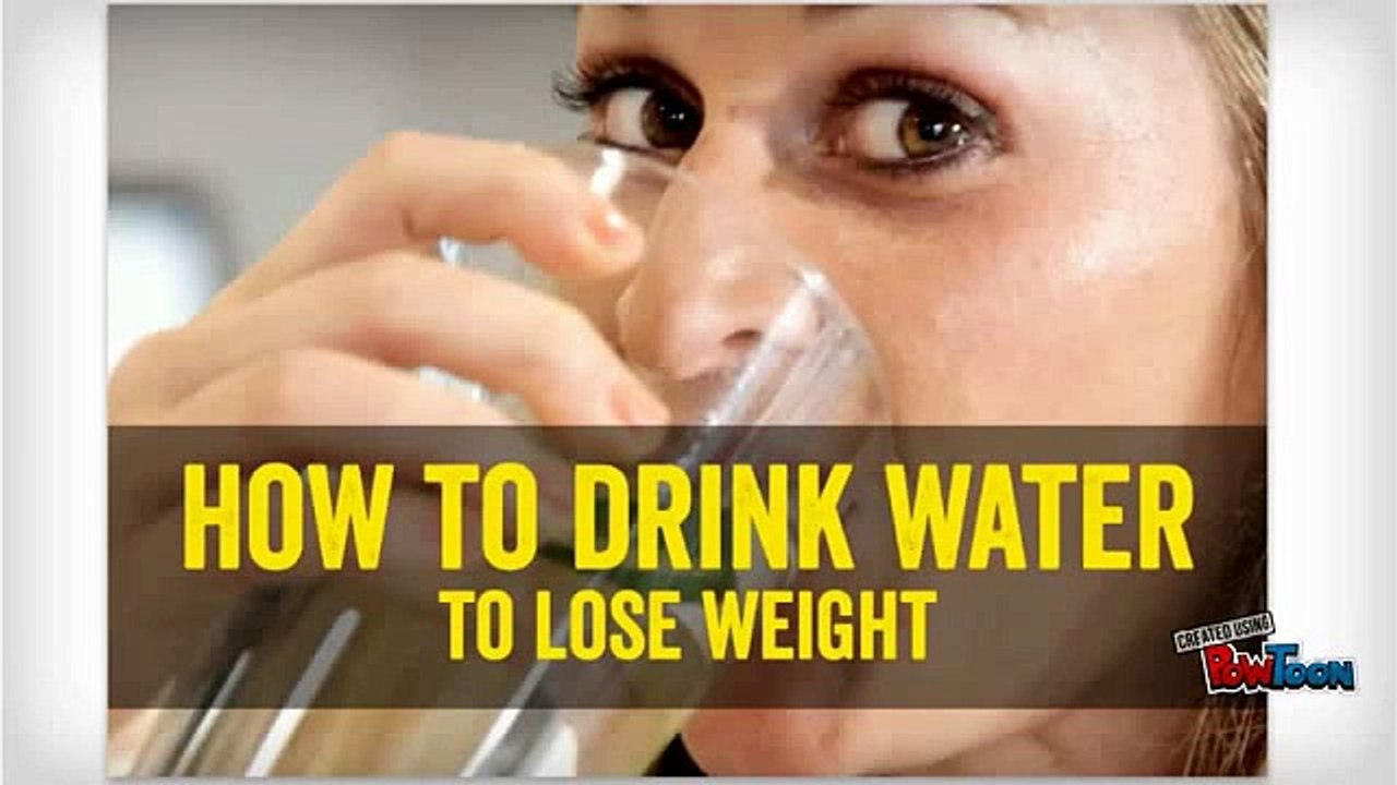 How to Lose Weight With Water
