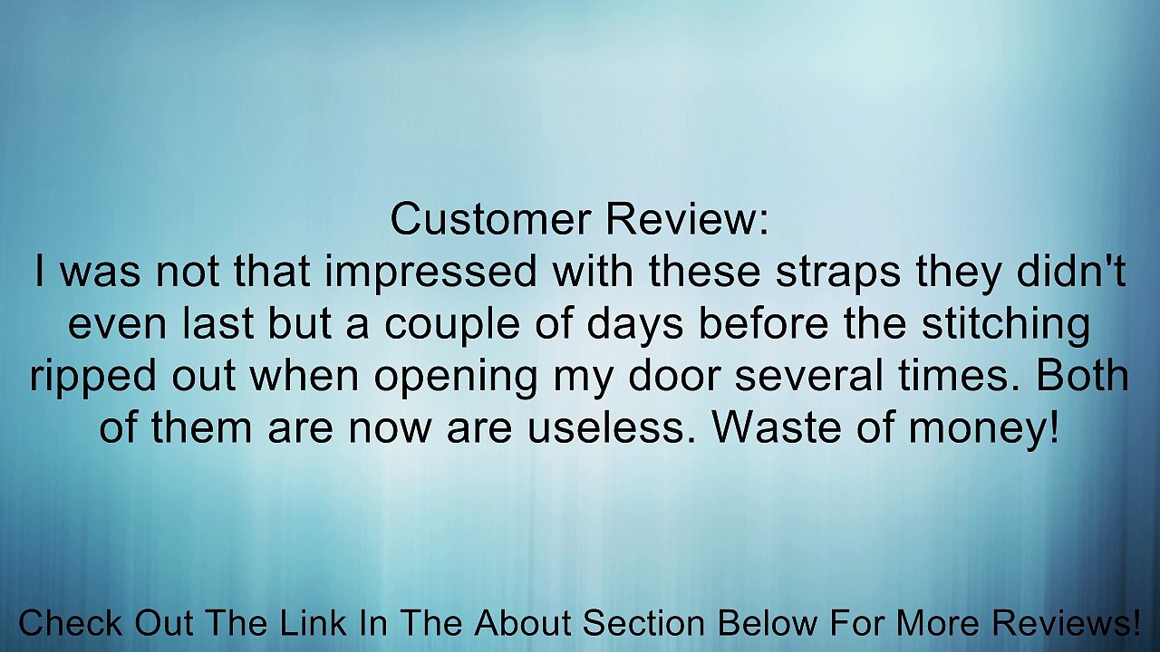 Smittybilt 769401 Adjustable Door Strap Review