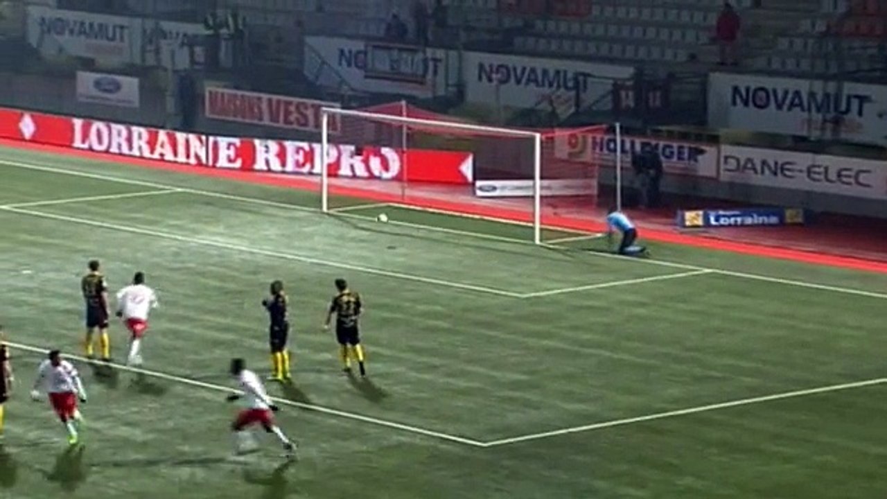 19-01-2015( Youssef Hadji Amazing GoaL ( Nancy 2-2 Orléans