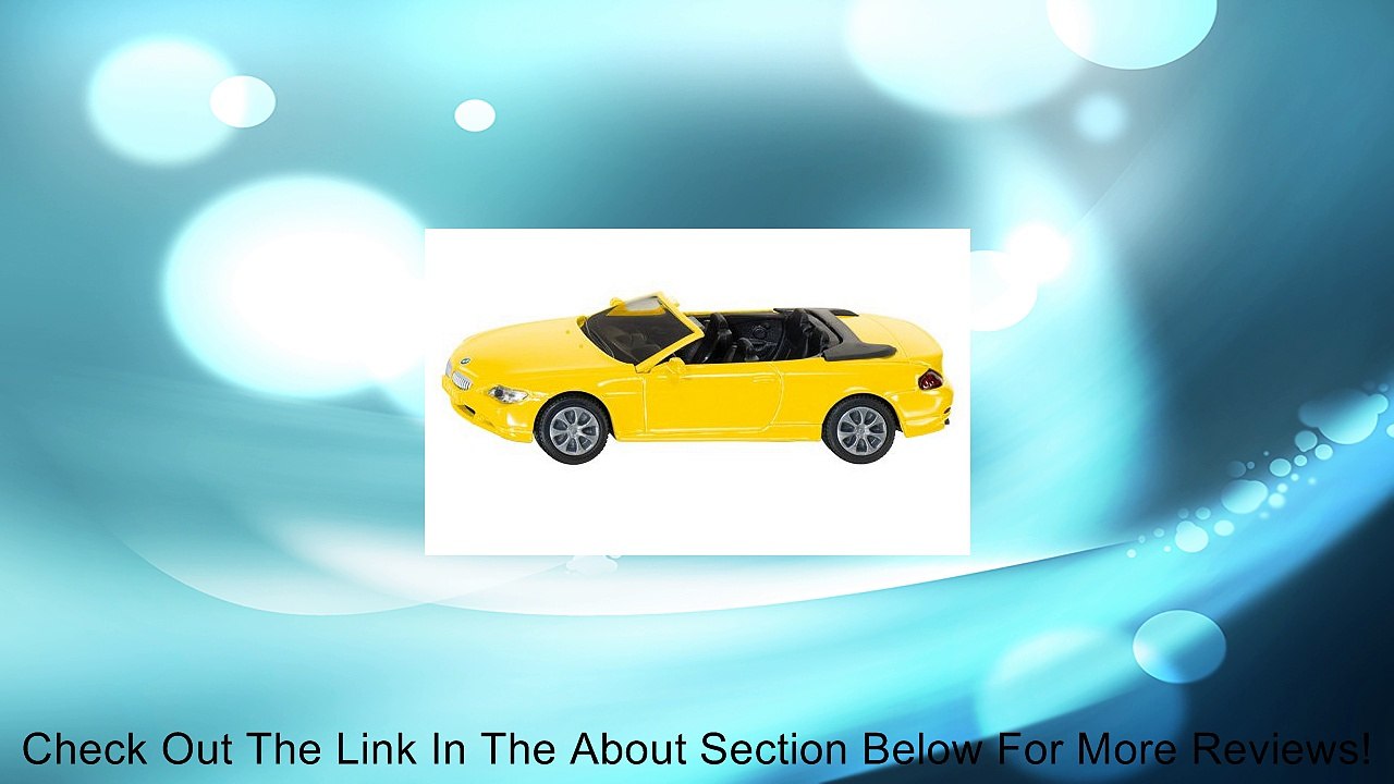 SIKU Super BMW 645i Convertible Review