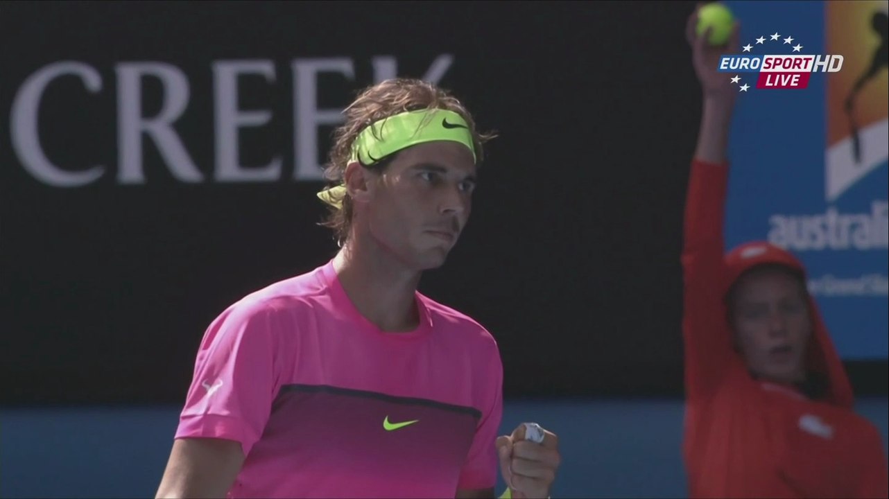 Nadal vs Youzhny, Australian Open 2015 (1/64 Finale), highlights HD - 1st Round - 19/01/15